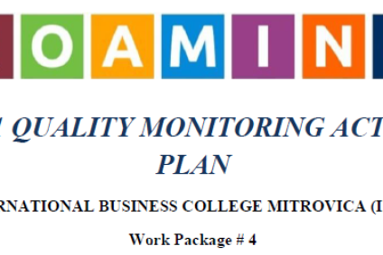Quality Monitoring Action Plan